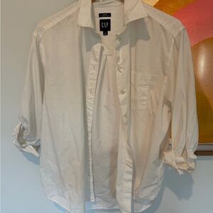 GAP Crisp White Cotton Shirt
